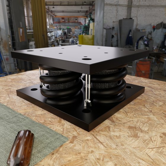 Federisolator 4-6 4er Element Oben
